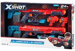 ZURU Zestaw wyrzutni X-Shot Excel Double Hawk Eye