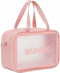 TOP CHOICE Kosmetyczka przezroczysta jednokomorowa Washbag (99328) 1