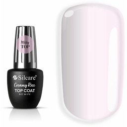 Silcare Top Coat Creamy Rose No Wipe 9