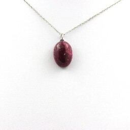 Kamienie i minerały. Rubinowy naszyjnik. 19.01 ct. Afryka.