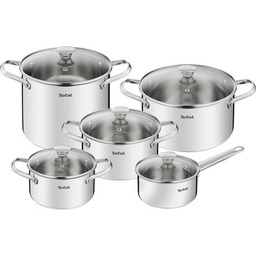TEFAL Zestaw garnków Cook Eat B921SA55 (10 elementów)