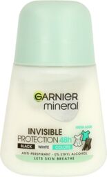 Garnier Mineral Invisible Protection, antyperspirant roll-on 48 h,