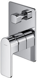 OMNIRES BA7835CR BARETTI bateria prysznicowo-wannowa podtynkowa chrom