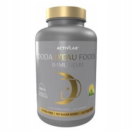 ACTIVLAB DODA D''EAU FOODS Immunelki smak cytryna-limonka, 60