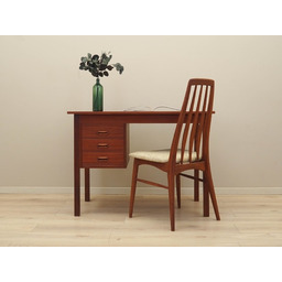 Pakamera Biurko tekowe, duński design, lata 70, produkcja: