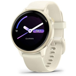 Garmin Zegarek Vivoactive 6, 42mm AMOLED Bone