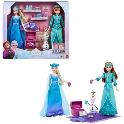 DISNEY FROZEN Lalka Kraina Lodu Piżama Party Sióstr