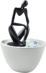 Zen''Light SCFR19-C11 fontanna pokojowa, żywica syntetyczna, czarna