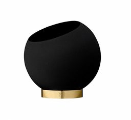 Aytm GLOBE Donica do Kwiatów 17 cm Czarna