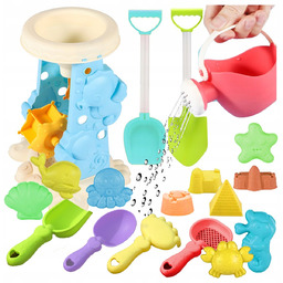 ZESTAW ZABAWEK DO PIASKU DUŻY DLA DZIECI KONEWKA