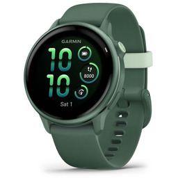 Garmin Zegarek Vivoactive 6, 42mm AMOLED Jasper Green