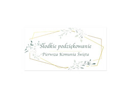 Naklejki na pudełka na ciasto - 30 szt.