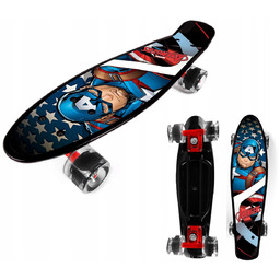 Seven Deskorolka fiszka Captain America