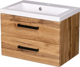 Szafka łazienkowa dąb naturalny 60 cm FOKUS NEW
