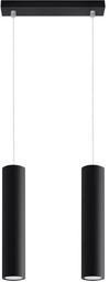 Lampa wisząca LAGOS 2 czarny SL.0328 - Sollux