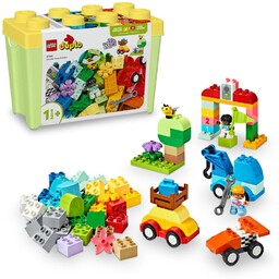 LEGO DUPLO Pudełko w kształcie klocka z autami