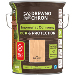 Impregnat ochronny ECOPROTECTION dąb jasny 4,5 l Drewnochron