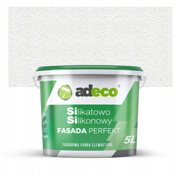 Farba Elewacyjna Silikatowo Silikonowa RAL9003 signal white 5l