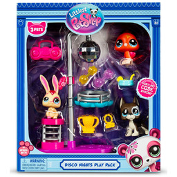 Littlest Pet Shop zestaw Disco z figurkami 7