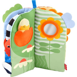 Fisher-Price Miękka książeczka sensoryczna dla niemowląt