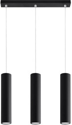 Lampa wisząca LAGOS 3L czarny SL.0329 - Sollux