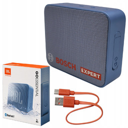 Głośnik bezprzewodowy Jbl Go Essential niebieski z logo