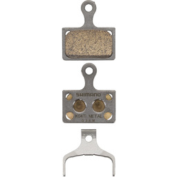 Shimano Klocki hamulcowe K04Ti-MX Metaliczne, Tytanowa płytka, Szosa/Gravel