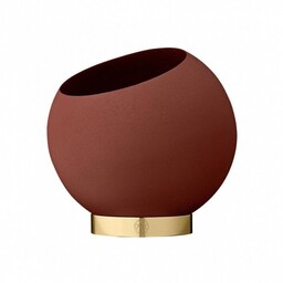 Aytm GLOBE Donica do Kwiatów 17 cm Brązowa