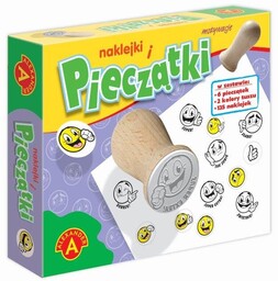 Pieczątki I Naklejki Motywacyjne Alexander Zestaw Kreatywny