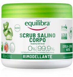 EQUILIBRA Modelujący peeling solny do ciała, 600g