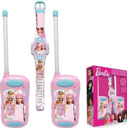 Barbie Zestaw Walkie Talkie z zegarkiem cyfrowym BB00020