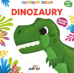 Dinozaury Motoryka smyka - ruchome obrazki zabawa