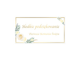 Naklejki na pudełka na ciasto - 30 szt.