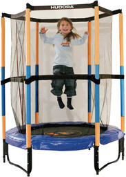 Trampolina 140cm Hudora dla dzieci do pokoju