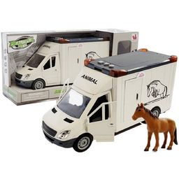 Pojazd Wóz Do Przewozu Transportu Koni + Figurka