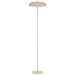 EGLO Lampa stojąca Valdiola, kremowy / amber, salon