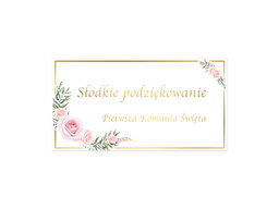 Naklejki na pudełka na ciasto - 30 szt.