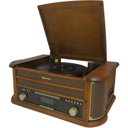 Gramofon Roadstar HIF-1993D+BT 33/45/78 RPM DAB CD