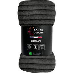 Soleil d''ocre Narzuta na Łóżko, Flanelowa i Aksamitna,