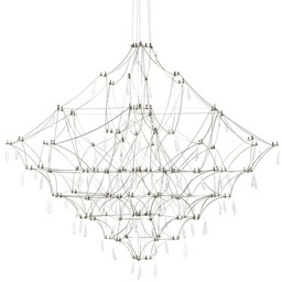 Lampa wisząca CONSTELATION 120 - LED, stal szczotkowana