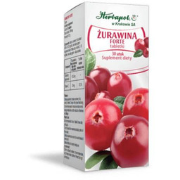 Żurawina Forte, 30 tabl.
