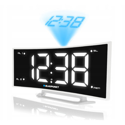 Blaupunkt CRP7WH Zegarek radio Fm budzik z projektorem