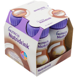 Nutridrink o smaku czekoladowym 4x125ml