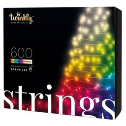 Twinkly Inteligentne lampki choinkowe Strings 600 RGBW