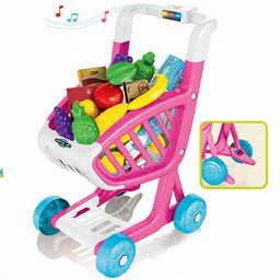 WÓZEK SKLEPOWY Dla Dzieci KOSZYK Zakupowy Supermarket KASA