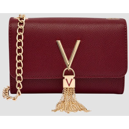 VALENTINO Bordowa kopertówka Divina SS26