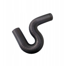 Rura wentylacyjna Spiro fi 100 mm aluminiowa czarna