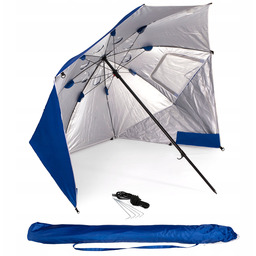 Parasol Namiot Plażowy Bestif Parawan Duży Ogrodowy 2w1