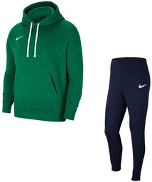 Dres męski bawełniany Nike zielony/granatowy CW6894-302 + CW6907-451