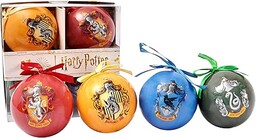 Ciao Zestaw 4 bombek choinkowych z motywem Harry''ego